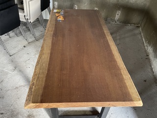 Iroko Tafel, 1800x850x70mm
